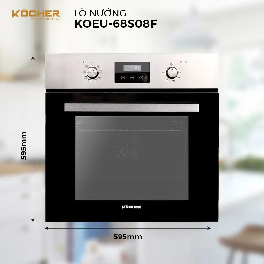 Lò Nướng Âm Tủ Kocher KOEU 68S08F