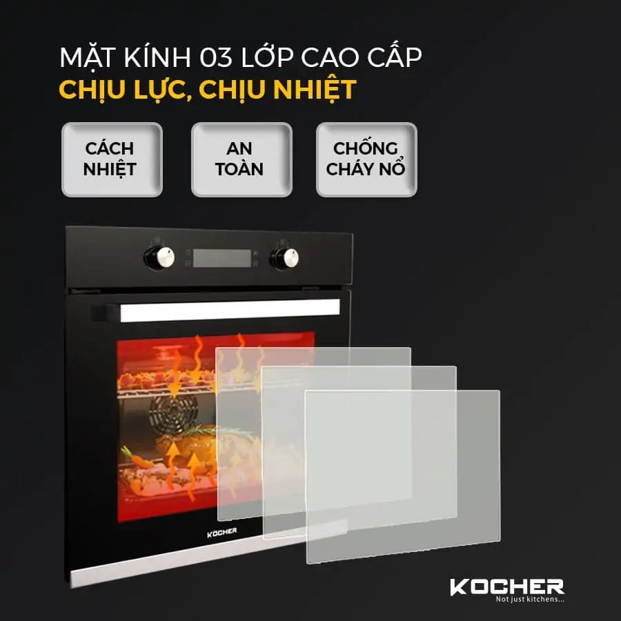 Lò Nướng Âm Tủ Kocher KOEU 71S13F