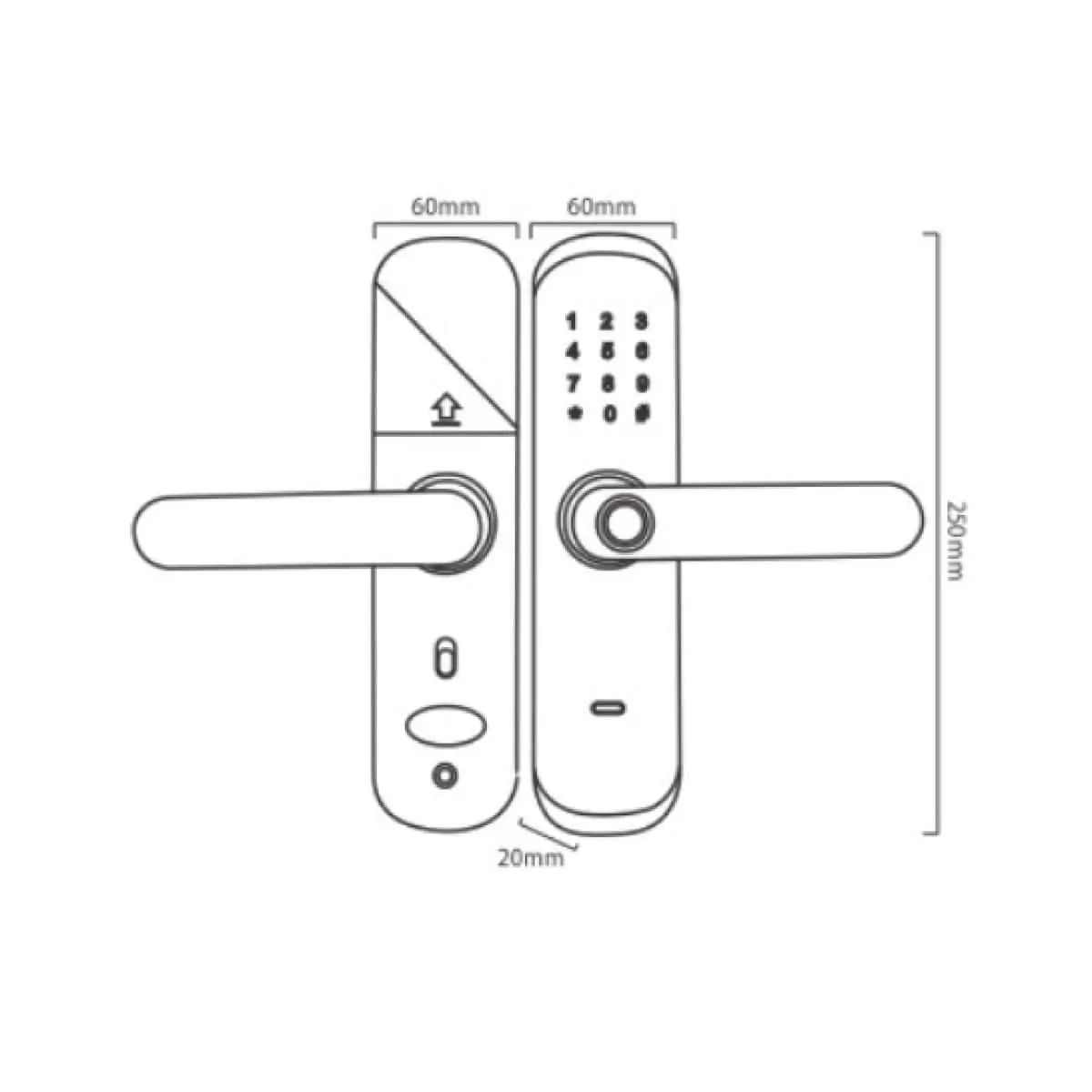 Khóa Điện Tử Kassler KL-666-APP