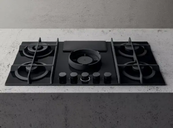Bếp gas kết hợp máy hút mùi ELICA NIKOLATESLA FLAME BL 5