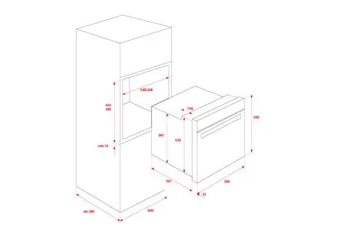 Lò nướng Teka HLB 840 WHITE