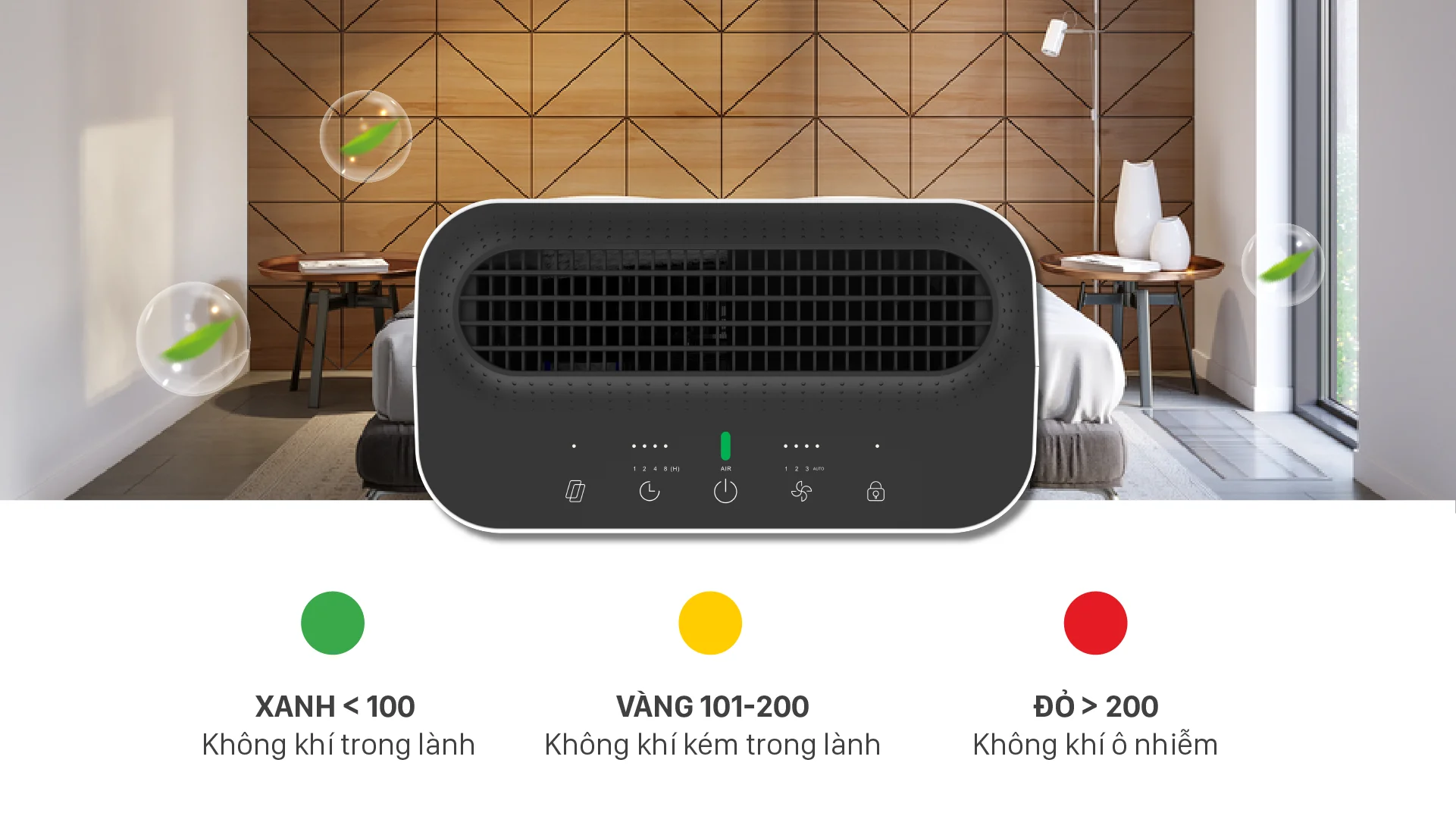 Máy lọc không khí Karofi KAP-E114