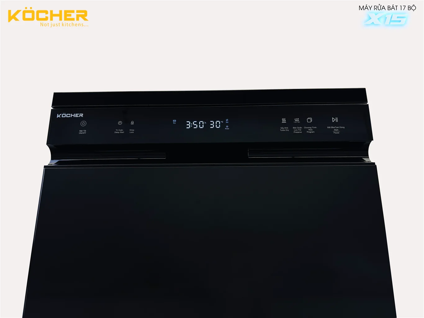 Máy rửa bát Kocher KDEU-X15B Pro