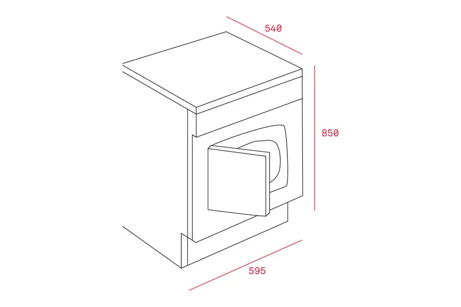 Máy sấy Teka TKS2 650 C