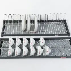 Giá bát đĩa inox 304 nan oval Fulco FC36S – 800