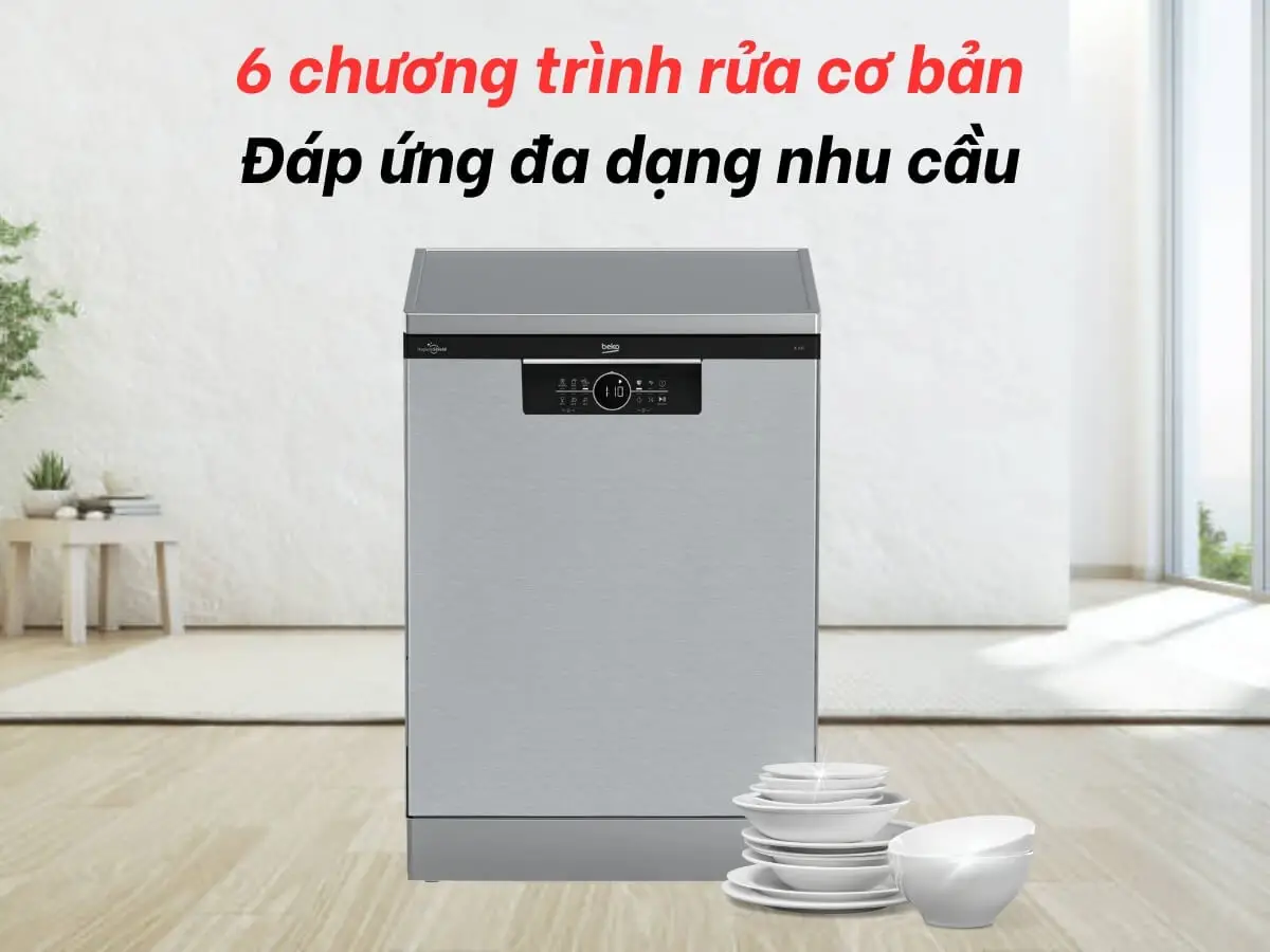 Máy rửa bát Beko BDFN26530X
