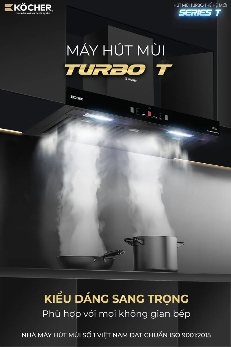 Máy hút mùi Kocher Turbo T